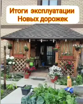 Эксперимент с дорожкам-удался#ландшафтныйдизайн#садиогород#полезныесоветы#моядача