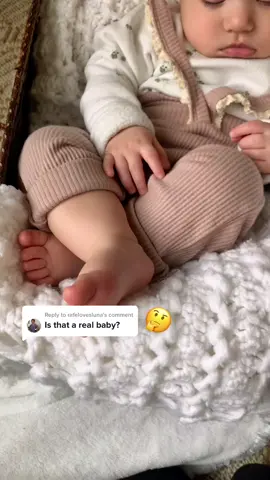 Reply to @rafelovesluna #doll #baby #cutebaby #babydoll #cutenessoverload #fup#littlesister