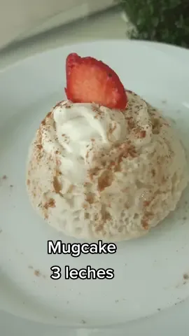 Prepara este #mugcake saludable en minutos y quítate el antojo a #dulce #recetasfaciles #comidasaludable #healthy #Receta #Fitness