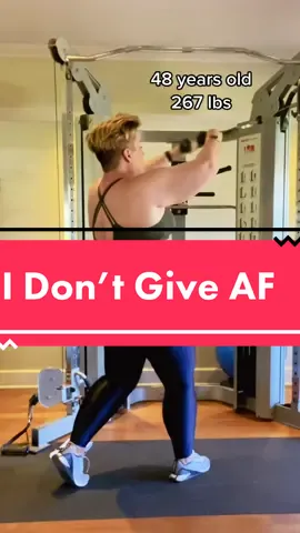 All bodies belong in the gym #fithasnosize #100lbsdown #plussizefitness #womenover40 #fitnessmotivation #momsover40