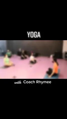 Yoga with Coach Rhymee only here at Anytime Fitness Robertson Plaza Kawit. #yoga #relax #stretchyourbody #meditate