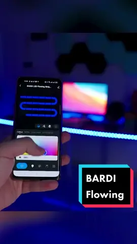 Bardi LED Flowing strip 5meter + Adaptor #yowwowguabeli #wargakohcun #kohcun @bardismarthome