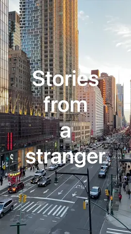 Every stranger has a story, sometimes they’re very relatable. Let’s start reading