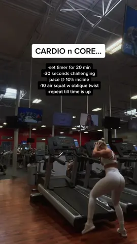 cardio for me gotta be entertaining and challenging… ANYONE ELSE lol