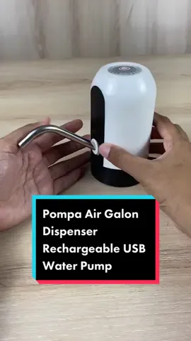 Pompa Air Galon Dispenser Rechargeable USB Water Pump  #jegete #jegeteofficial #jegeteid #fyp #fypシ #pompaairgalon
