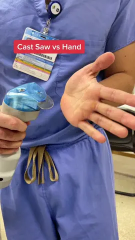 The cast saw! #LearnOnTikTok #medico #orthopaedics #PepsiApplePieChallenge