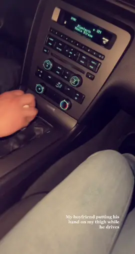 When you have a boyfriend that drives a manual 🙃 #manual #stickshift #roushe #supercharged  #s197 #v8 #carcheck