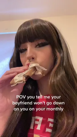 Alternative caption “POV ur boyfriend doesn’t eat with his mouth full”
