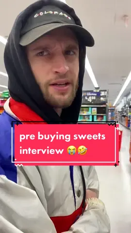 pre buying sweets interview 😭🤣 #athletes #10kin22 #toofunny #zebracakes