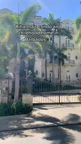 Rihanna’s condo and childhood home in Barbados 🇧🇧 #rihanna #barbados #explore #travel #caribbean #fyp