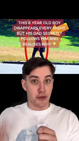 8 YEAR OLD BOY DISAPPEARS UNTIL DAD FOLLOWS HIM! 😳 #fyp #facts