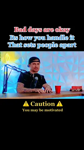 @steeltoe69 & @_petecasso_  talk about bad days, that theyre normal to experience. Its what you do with those feelings that separates the people who are able to bounce back from the once who get crippled by stress. #podcast #motivation #badday #goodday #fyp #happy #emotional #anxiety #stress