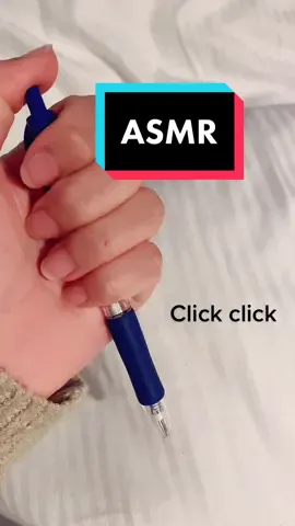 Pen clicking #ASMR #asmrsounds #asmrvideo #asmrtiktoks #asmrsound #asmrtingles #satisfying #sound #fyp #fypシ #asmrclicking #trending #relax #trend #f