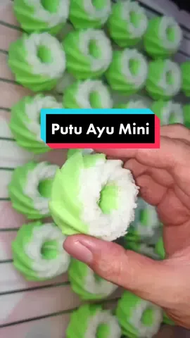 Resep Putu ayu mini cuma 1 telur dan hasilnya banyak.. enak untuk cemilan dan bisa dijual seribuan.. #kue #fyp