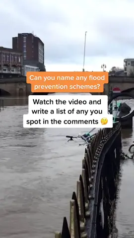 Can you name any flood prevention schemes? ⬇️🌊 #LearnOnTikTok #geographyrevision #stormdamage