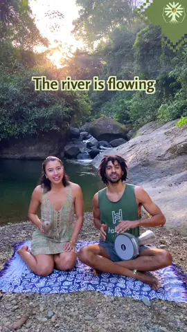 Mother Earth carry me, your child I will always be 🌎 #sacredsound #medicinemusic #medicinesong #flowingriver