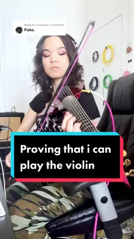 Reply to @cra2ysob_  Can’t a girl post a cover in peace these days #throughthefireandflames #violin #dragonforce #guitarcover