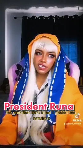 Fake Body⚠️Runa on presidential duty now I guess😌😂🍭#anime #relatableanime #princesssachiko