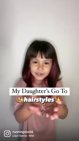 #pinkhair #hairstyletutorial #hairstyleideas #kidshairstyles #pinkhairdye