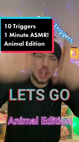 10 Triggers 1 Minute ASMR Animal Edition 🦞 🐠 … 🐙 🐛 ❓Which animal is your favorite? Still need a name for the rubber duck 😂 #fastasmr #asmr #chaoticasmr #aggressiveasmr #randomasmr #asmrsounds #asmrtiktoks #asmrmassage