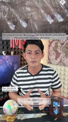 Perang dimulai Rusia serang Ukraina #serunyabelajar #rusia #ukraina #nato #fyp #trending #viral