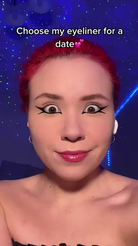 Choose my eyeliner for a date💕