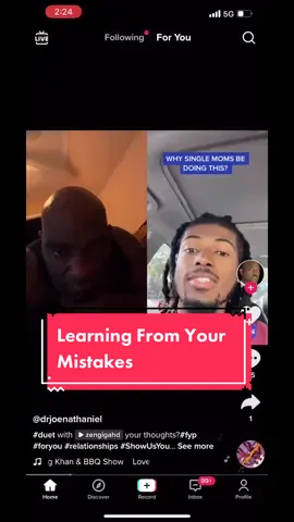 The goal in life should always be learning from your mistakes🤦🏾‍♀️   #fyp #fy #foryoupage #fypシ #relationships #dating #situationship #single