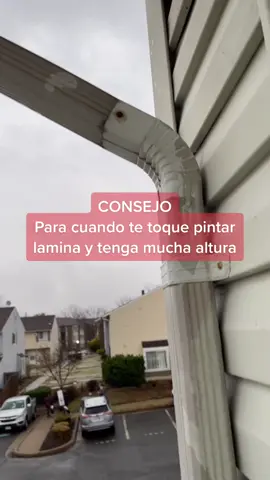 Consejo al pintar lámina #painting #fyp #latino #money #trabajo #pintores #contractor #seguridad