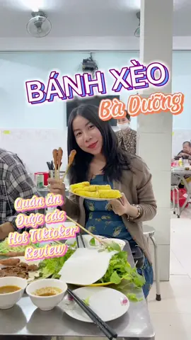 Quán ăn được các hot tiktoker review khi đến Đà Nẵng - Bánh xèo Bà Dưỡng #food #fyp #review   #ReviewAnNgon #AnCungTikTok #NhacHayMoiNgay