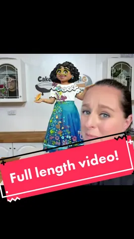 Full length Video up NOW! #laramason #cakeanything #encanto