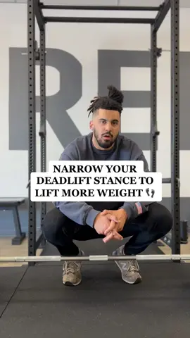 Starting Strength Coach @braydenwilson_ explains the rationale behind our narrow deadlift stance. #fyp #deadliftstance #startingstrength #GymTok #FitTok