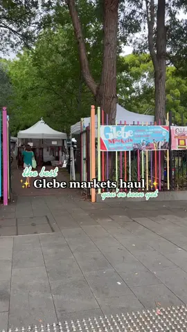 INSANE Glebe Markets Haul 👏🏻✨ #thrifted #sydney #glebemarkets #fyp #thrifthaul #Vlog #aje #staxofficial #penation
