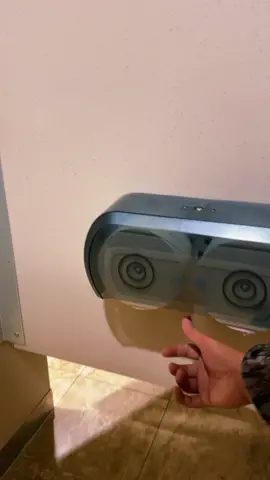 The friendliest toilet paper dispenser I’ve ever encountered! #pooptok