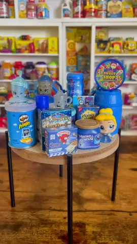 Ooh me! I have a rainbow in my collection! 💙🌈 #minibrands #reallittles #worldssmallest #fyp #rainbowchallenge