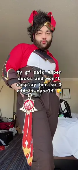 Amber might be mid but she’s peak in my heart 😔✊🏼 #GenshinImpact #genshinimpactcosplay #cosplay
