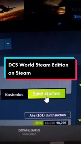 DCS World Steam Edition🛩 #steam #pc #pcgaming #gaming #game #gamer #pcgamer #games #free #plane #planes #vr #simulation #real #spiel #viral