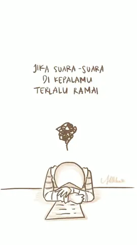 even if someone told you a bad thing, it's not always your fault #milkhatf #fyp #animasi #motivasi #overthinking #kartunmuslimah #sketsa