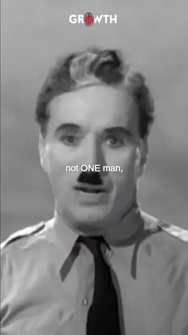 The Power of People ✊✊🏻✊🏽✊🏿 #charliechaplin #speech #powerful #people