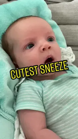 I’ve watched this sneeze at least a hundred times now 😍 #babytok #babysneeze #fyp #cooing
