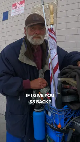I asked this 69 year old homeless man for money, then THIS happened (GoFundMe Live) #homeless #kindness #money #stranger