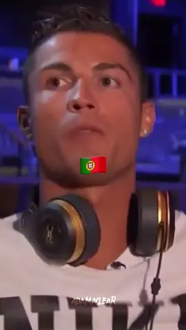 Ronaldo getting angry 😡 #cristiano #ronaldo #interview #football #stevengerrard #adamaclear
