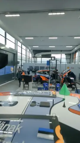 Fly into our WRC facilities and get an exclusive look behind the scenes 😍🙌🏼 #drone #rally #hyundai #wow #GameOn #i20N #viral