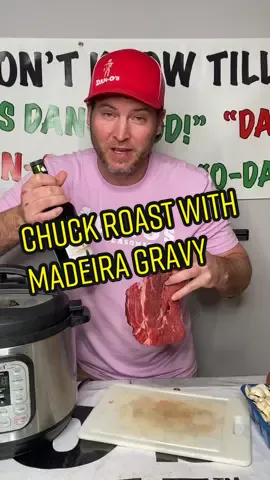 Chuck roast with red wine Madeira gravy #chuckroast #danosseasoning