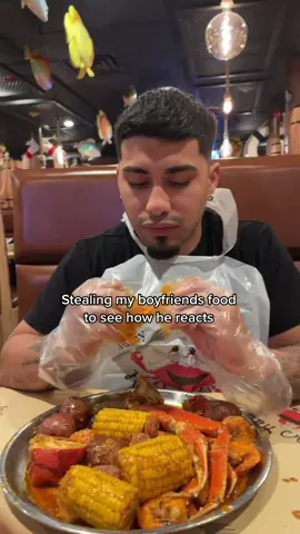 He really took his car keys and walked out😳 #fyp #foryou #seafood #boyfriend