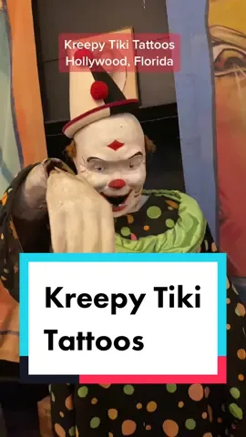 #interestingplace #tattoo #tattooparlor #circus #florida #clown #clowns #circustheme
