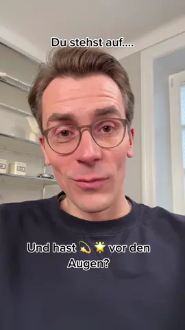 Wieso sehen wir manchmal Sternchen vor den Augen.    #krank #auge #gesundheit