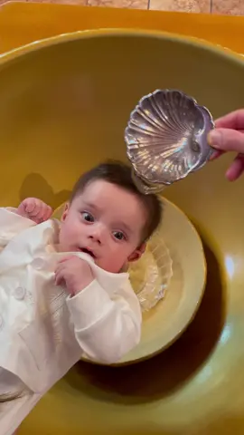 My son getting baptized #cathloic #baptism #babiesoftiktok   🤍🕊