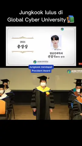 Ahhh lulus!!! cukkae syg💜💜 #jungkook #globalcyberuniversity #anggitanggriani #fyp