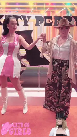 We said… LET’S GO GIRLS ✊😘 @Katy Perry #womeninmusic #letsgogirls