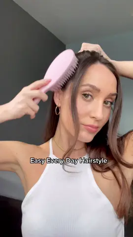 #ad Everyday hair using the new ULTIMATE STYLER by @tangleteezer specially made for dry styles! #ttultimatechallenge #schoolhair #schoolhairstyles